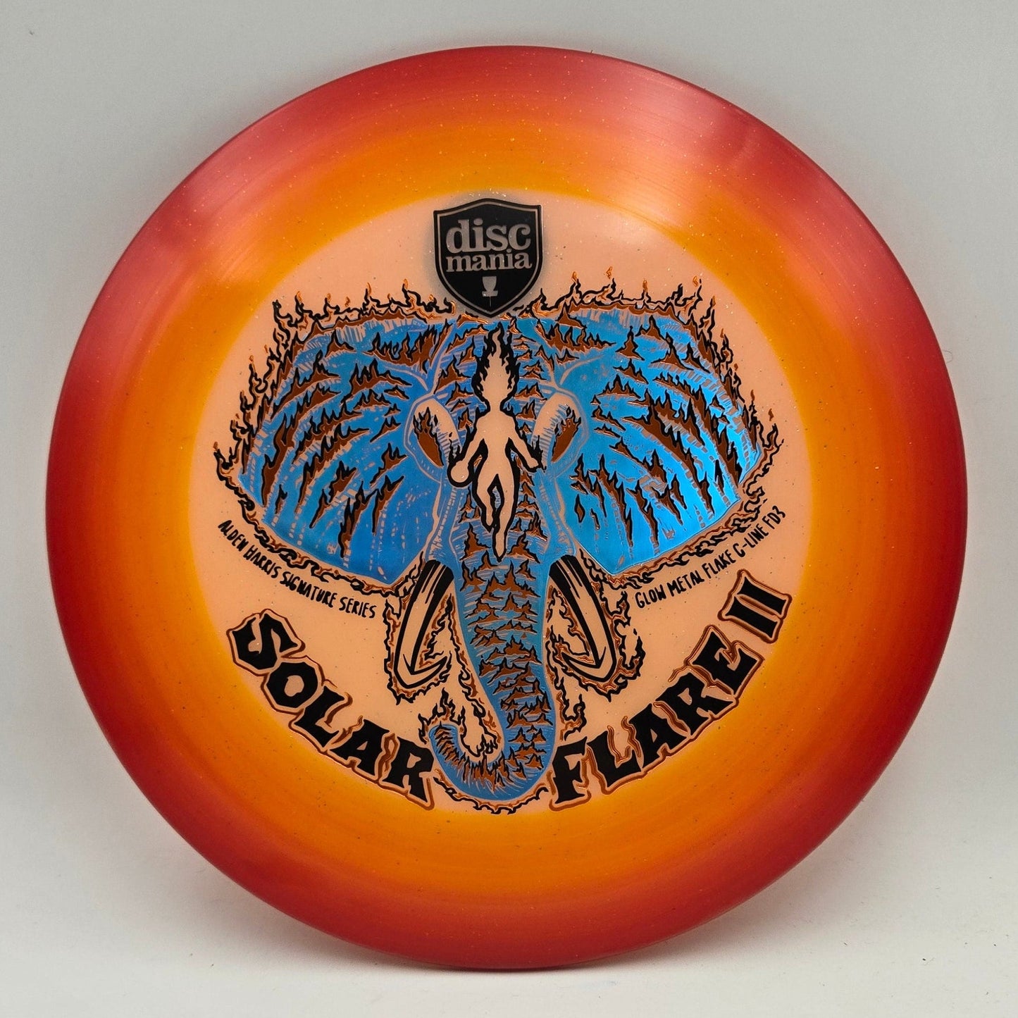 Discmania Solar Flare II Glow Metal Flake C-Line FD3