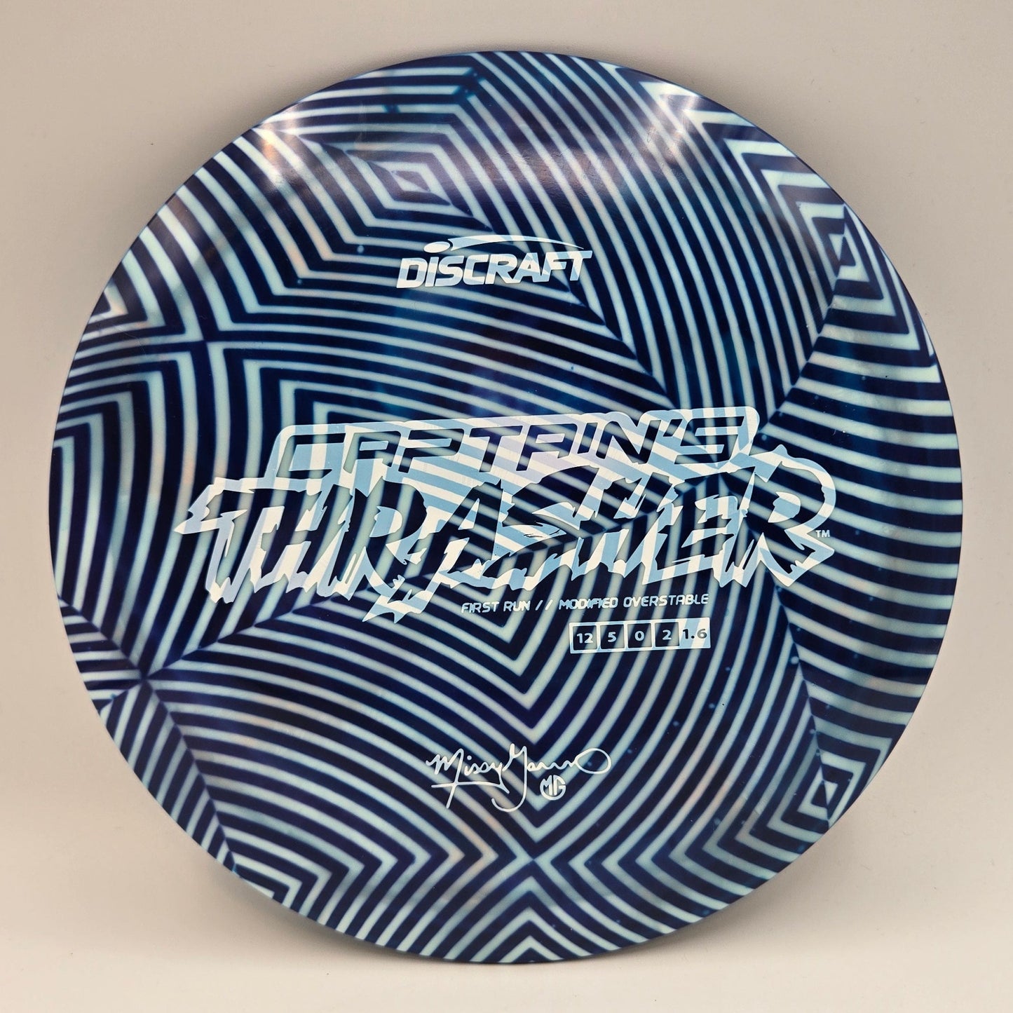 Discraft Swirly ESP Captain's Thrasher First Run
